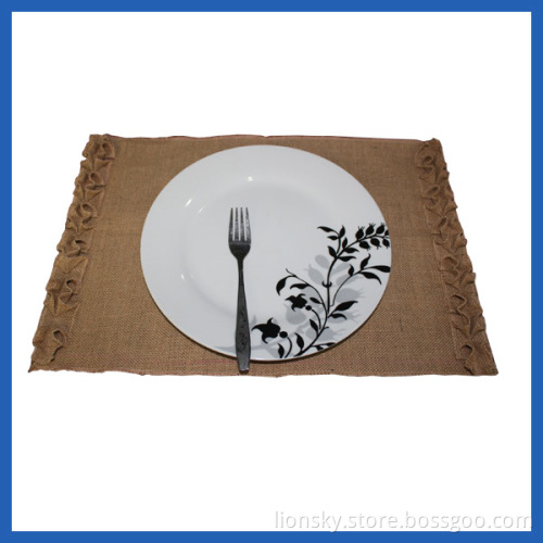 Burlap Jute Placemat for Festival